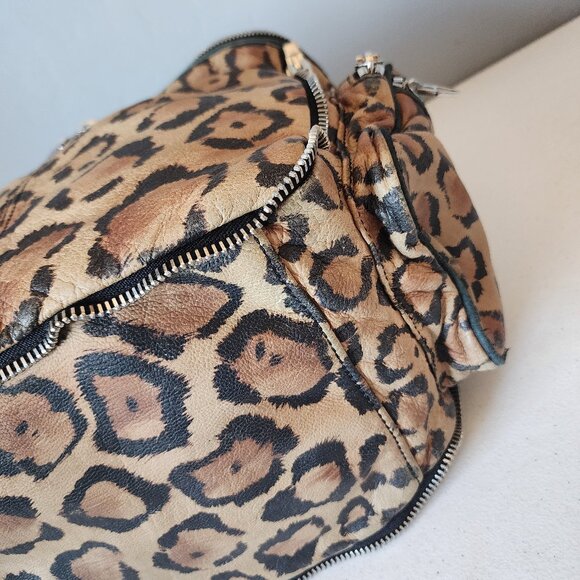 Alexander Wang Leopard Jane Bag "EUC" - Picture 10 of 16
